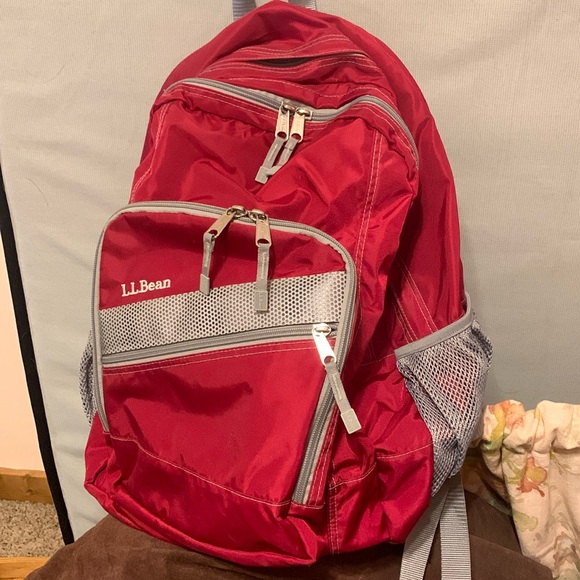 LL Bean backpack in great condition with minor wear on mesh. - Picture 1 of 5